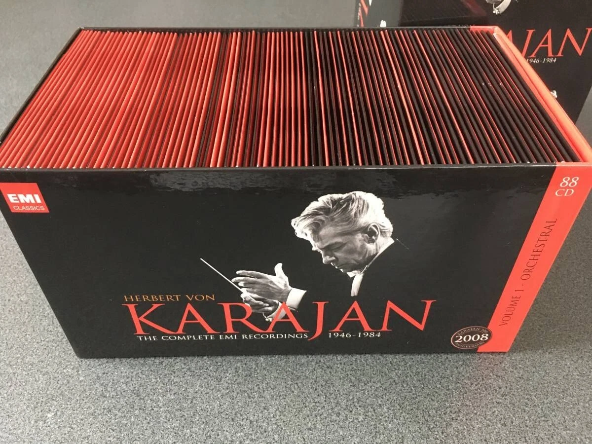 Herbert von Karajan Complete EMI Recordings 1946-1984 Vol.1 ORCHESTRAL 【88CDBox】