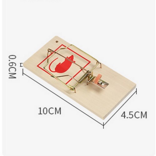 2 Wooden Mouse Traps Traditional Mice Rodent Pest Control Trap Reusable Durable - Picture 58 of 58