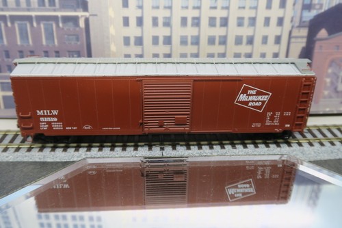 BLUEPRINT HO SCALE #1003 MILWAUKEE ROAD MILW 51519 50' AAR BOX CAR! KD'S! READ! - Picture 2 of 22
