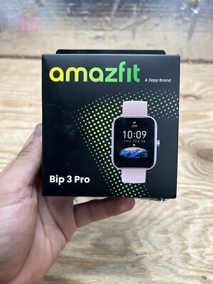 Amazfit Bip 3 Pro Smartwatch - Pink