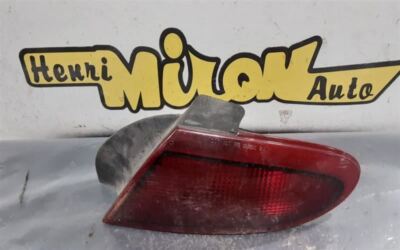 Passenger Tail Light 2 Door Quarter Panel Mounted Fits 95-99 SUNFIRE ...