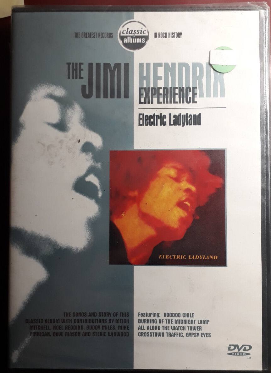 JIMI HENDRIX EXPERIENCE-ELECTRIC LADYLAND *DVD BRAND NEW SEALED NUOVO SIGILLATO