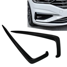 1 Pair ABS Front Bumper Fog Lamp Light Cover Trim For VW Jetta MK7 2019-2021