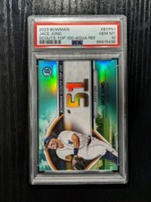 2023 Bowman Jace Jung Bowman Scouts Top 100 Aqua Refractor  */125 PSA 10 