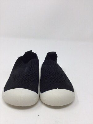 DEBAIJIA Baby Shoe Size (EU 16) Black Mesh First Walker Slip