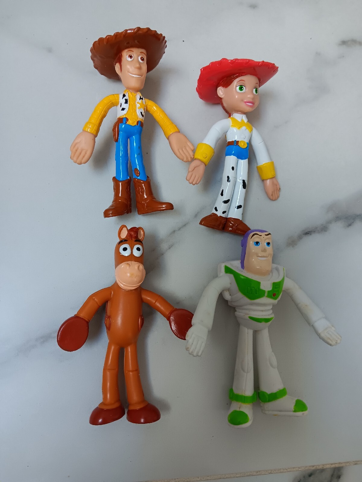 KELLOGG'S DISNEY TOY STORY BENDY FIGURES LOT OF 4 WOODY BUZZ JESSIE | eBay