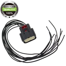 Halogen Headlight Connector Pigtail for 2015-18 Dodge Charger Harness Black