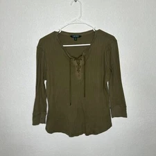 Woman’s Lauren Ralph Lauren Long Sleeve Blouse