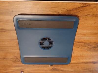 Microsoft Notebook Cooling Base Fan 12'' x 1.5'' x 13'' Model 1388 Blue Tested