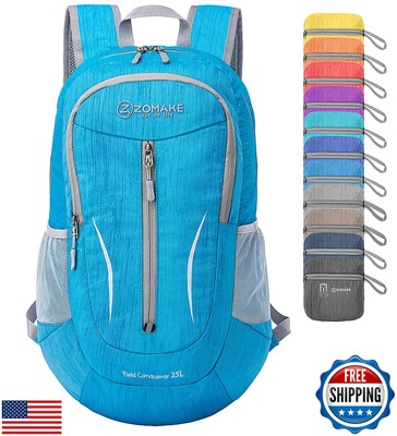 ZOMAKE 25L Ultra Lightweight Packable Backpack, Foldable Hiking Backpacks Wat