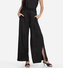Johnny Was Size Small Paradiso High Slit Pant, Black, New, Retails 205