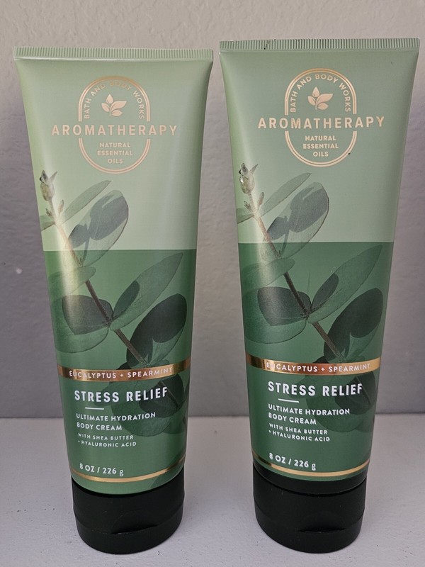 2 Bath & Body Works EUCALYPTUS SPEARMINT Ultimate Hydration Body Cream NEW