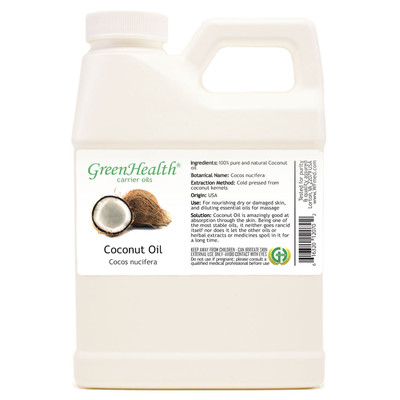 Coconut Carrier Oil Fractionated (100% Pure/Natural) FREE SHIPPING