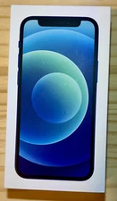 iPhone 12 Mini 64GB Blue Apple Retail Packaging Genuine Empty Box