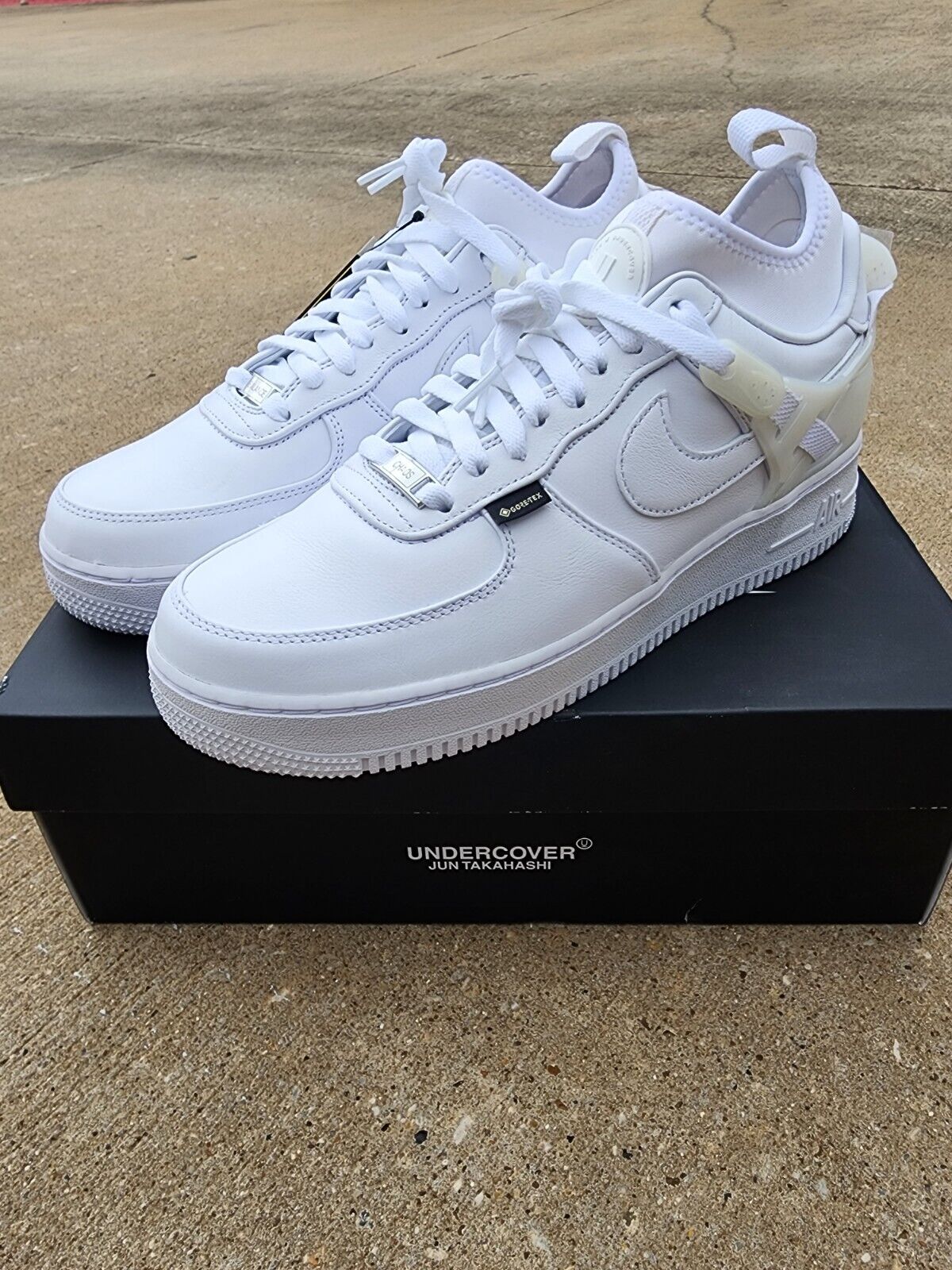 Nike x UNDERCOVER Air Force 1 Low SP UC White Sail GoreTex DQ7558-101 Men  9.5