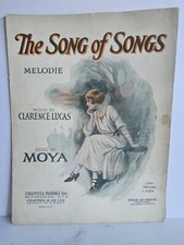 Sheet Music The Song Of Songs 1914