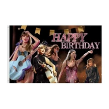 Taylor Swift Happy Birthday Flag 3'X5' Banner FAST FREE Shipping US SELLER
