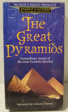 The Great Pyramids Ancient Mysteries Leonard Nimoy VHS 1996 A&E NEW SEALED