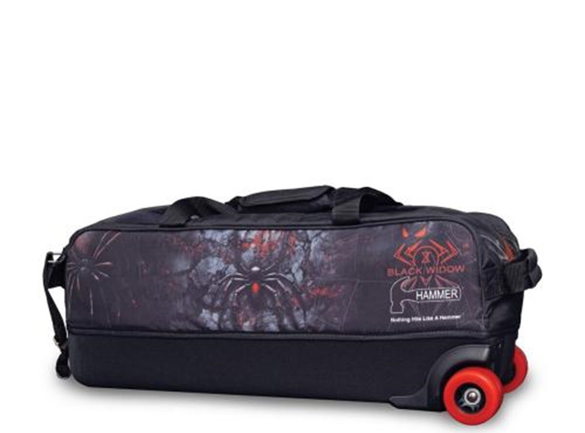 Hammer Black Widow ボウリング3バッグ Amazon.com : Hammer Black Widow Triple Tote - Blue : Sports