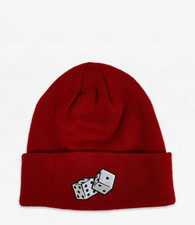 Coal Crave Cuffed Beanie In Dark Red Snowboard Ski Brand New