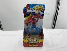 Marvel Web Battlers Spider-Man Whippin' Web Chuck 6" Figure 2010 Hasbro 4+