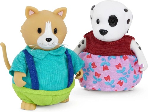 Li'l Woodzeez Mini Animal Figurine Set of 4 Friendz Club Backyard NEW in Box - Picture 4 of 10