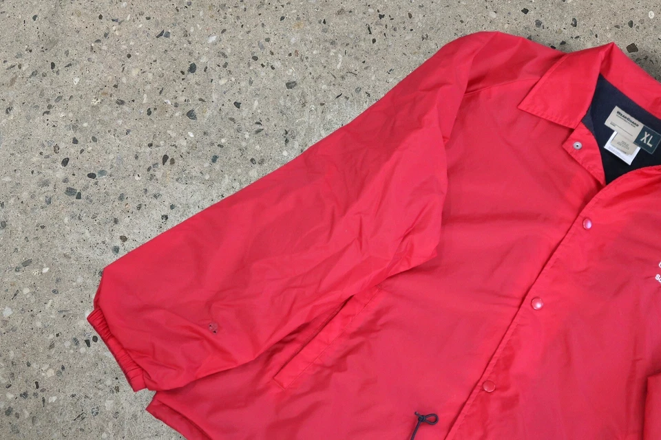 Rare! Vintage 2008 US Open Tennis Supervisor Men’s XL Red Nylon Jacket - Image 4 of 4