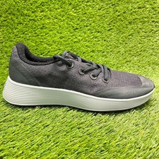 Allbirds Wool Runner Protect Womens Size 10 Black Gray Running Shoes Sneakers