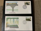 Great Britain 1985 #1093-1097 Historic Trains - 6 Fleetwood FDCs