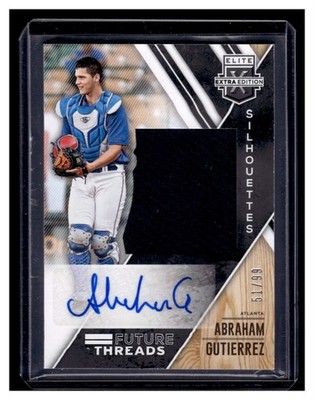 Gutierrez, Abraham - 2017 Elite Extra Edition - Swatch/Autograph - 51/99