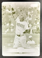2025 Topps Stadium Club Luis Arraez Printing Plates Yellow #1/1 Padres