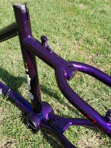 Nice! 1996 Haro "Group 1 Ci" BMX Pro Frame. 21" TT. Candy Metallic Purple. Cr-Mo - Foto 18 di 24