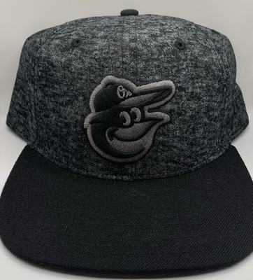  47 Forty Seven Brand MLB Baltimore Orioles Snapback Baseball Hat Cap Gray Black