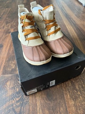 NEW SOREL X CALIA OUT N ABOUT III Classic WP Bleached Ceramic GUM Waterproof 11