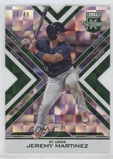 2016 Panini Elite Extra Edition Status Emerald Die-Cut 38/49 Jeremy Martinez 0o9