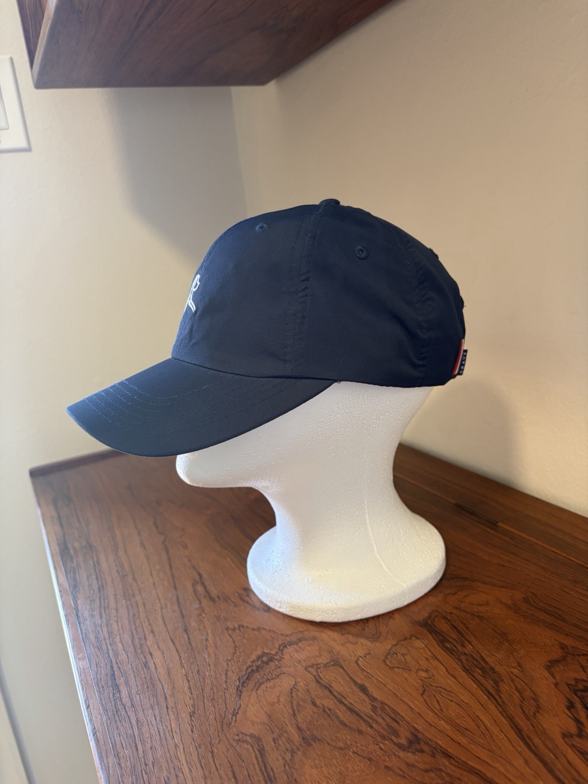 Rhoback Performance Golf Hat Navy Adjustable Stra… - image 3