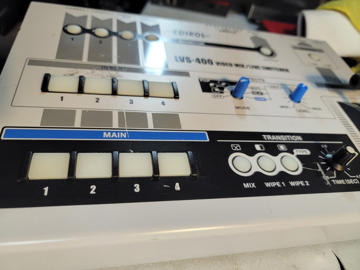 その他 EDIROL LVS-400 VIDEO MIX / LIVE SWITCHER Roland Pro A/V - LVS-400 | Professional Four-Channel Video Mixer