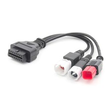 Motorbike OBD1 Adapter Cable 3in1 Motorcycle 3 Pin 4 6 to OBD2 16...