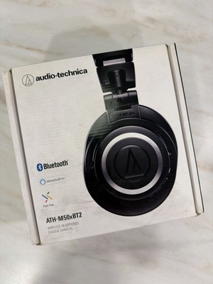 Audio-Technica ATH-M50xBT2 Wireless Over-Ear Headphones, Black