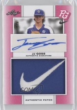 2018 Leaf Metal Perfect Game All-American Classic 4/5 JJ Goss Patch Auto nd3