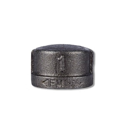 STZ Industries 1 in FIP each Black Malleable Iron Cap 310UCA-1
