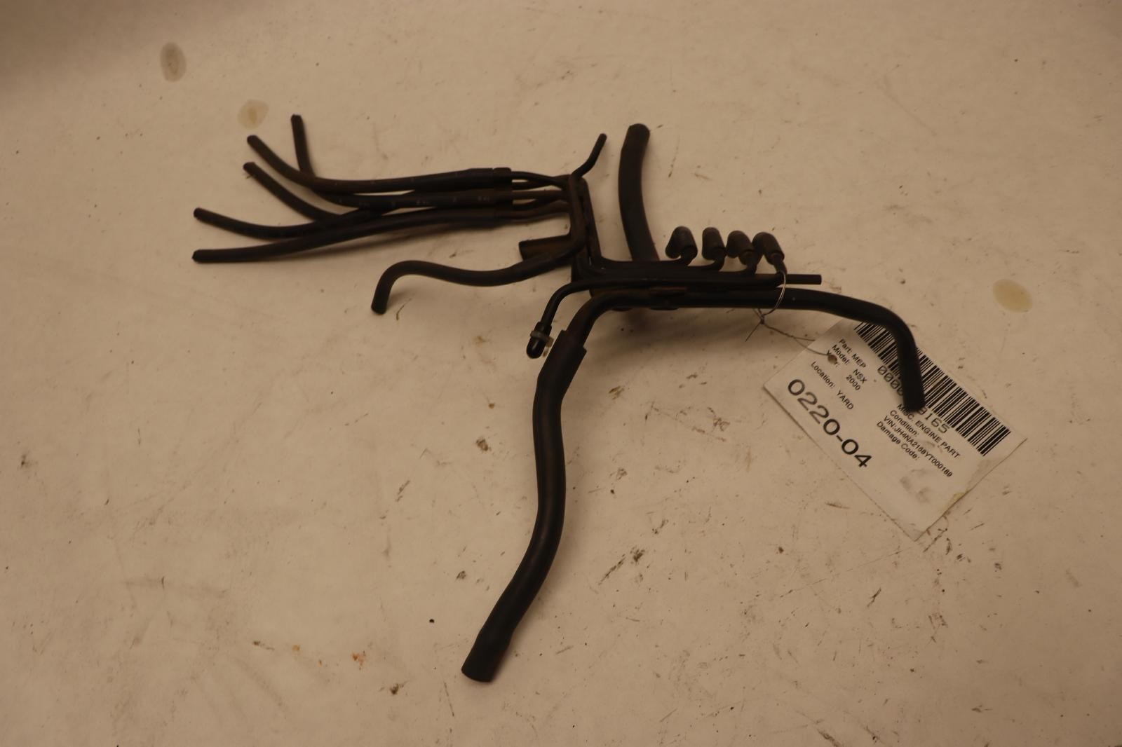 2000 ACURA NSX ENGINE MOTOR COOLING COOLANT HOSE PIPE TUBE LINE OEM