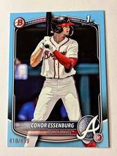 2025 Bowman Draft #BD-124 Conor Essenburg Sky Blue Border #/499