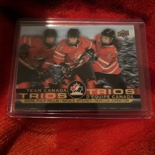 2021-22 Upper Deck Tim Hortons Team Canada Trios Marie-Philip Poulin/Natalie
