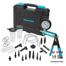 2 in 1 Brake Bleeder Kit, Brake Fluid Bleeder Kit with Metal Handheld Vacuum