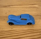 1939 Tootsie Toy Mercedes Matchbox Lesney Die Cast Antique Toy Car Blue Vintage
