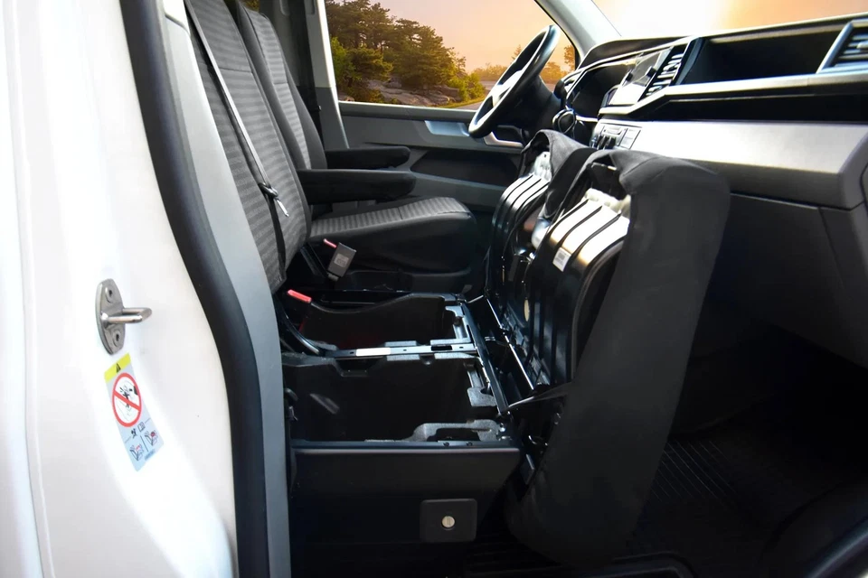 Maßgefertigte Sitzbezüge geeignet für VW T6 ab 2015 / T6.1 ab 2019 - LUX mit Pol - Bild 4 von 4