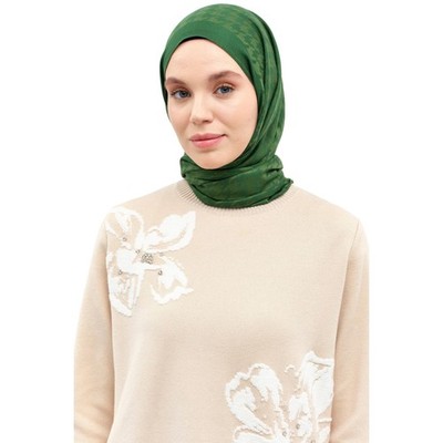 Houndstooth Pattern Viscose Hijab Scarf Elegant Modest Shawl 1 PCS