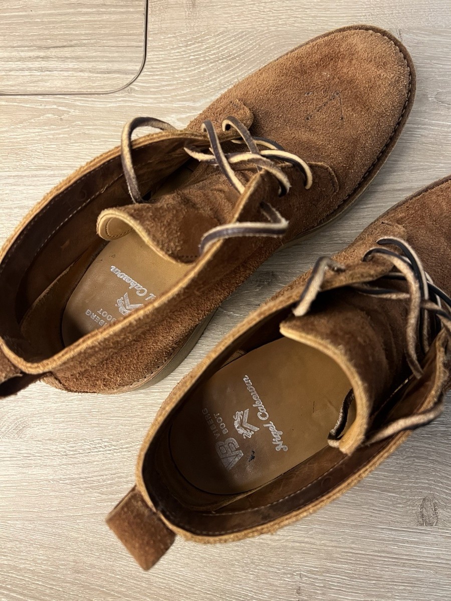VIBERG x NIGEL CABOURN Brown Handmade Suede CHUKKA BOOT - Men's 10