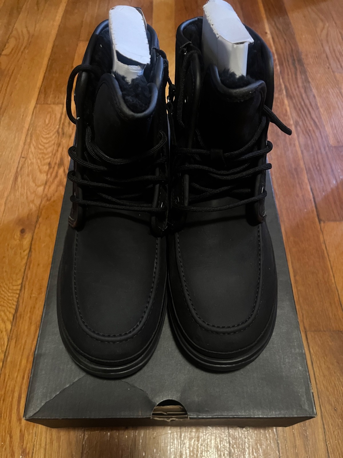 Boots Leather Black Us 9 /uk 8 /eu 42 /jp 27